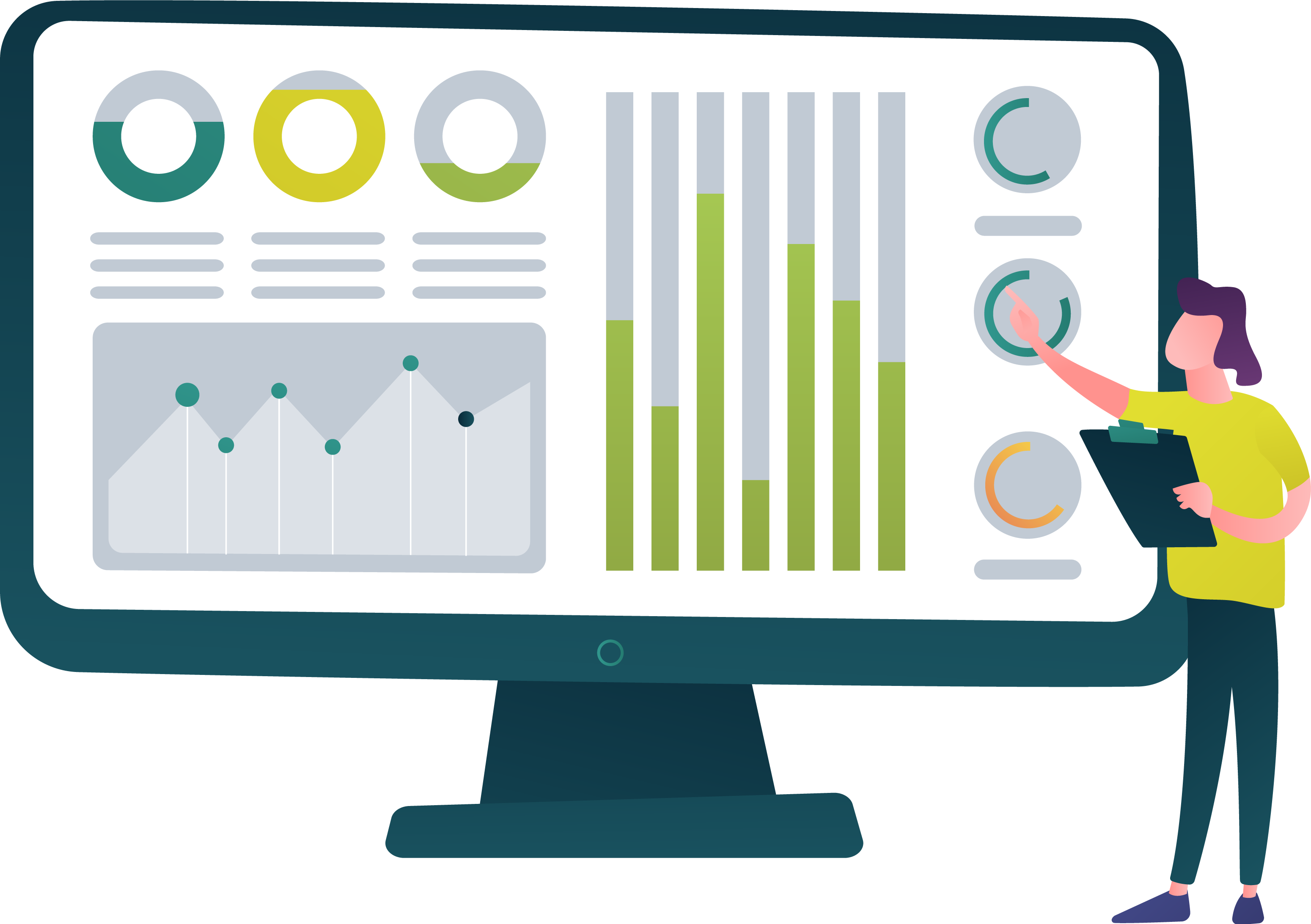 objectives and outcomes graphic